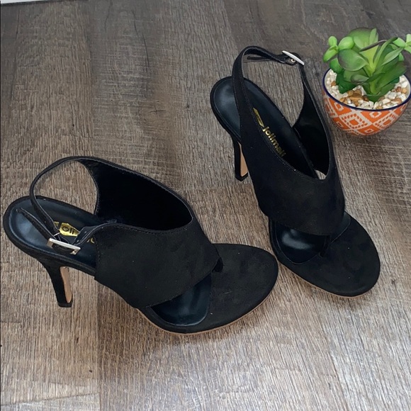 Toe Post Slingback Thin Heeled Sandals - Picture 2 of 4